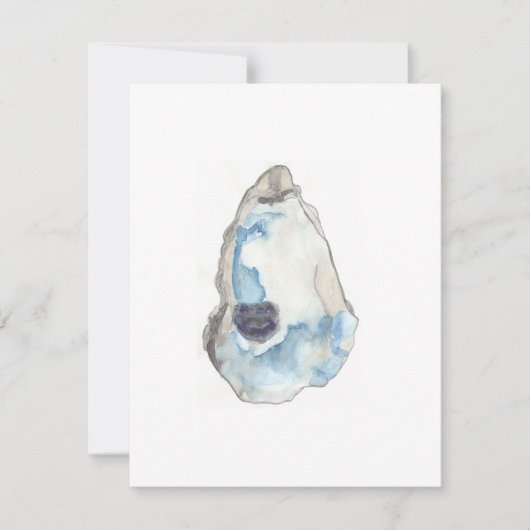 oester art notecard bedankkaart (Voorkant)