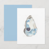 oester art notecard bedankkaart (Voorkant / Achterkant)