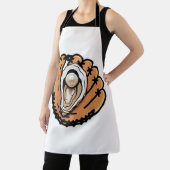 Oester Honkbal Zeevruchten Honkbal Sportliefhebber Schort (Insitu)