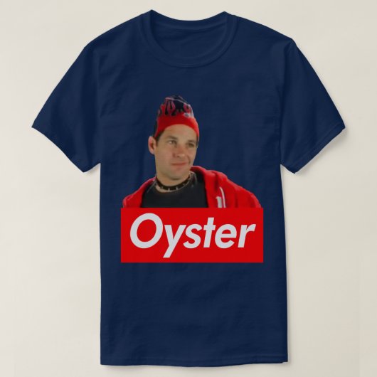 Oester lachend t-shirt (Design voorkant)