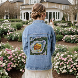 Oester met Erwtenkrab Denim Jacket