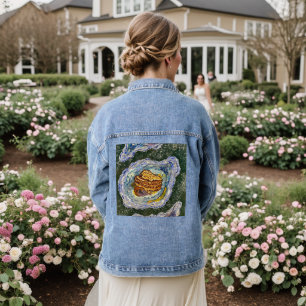 Oester met Erwtenkrab Denim Jacket