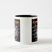 oester run 2007 Anacortes WA Tweekleurige Koffiemok (Center)