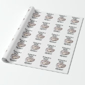Oester Schelp Grappige Zomer Verjaardag Cadeaupapier (Uitgerold)