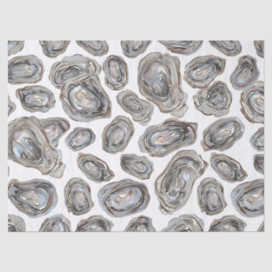 Oester Schelp Tissue Papier (Voorkant)