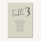 Oester Schelpen Bruiloft Tafel Stoelen Chart Kaart