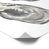 Oester Shell schilderij Poster (Hoek)