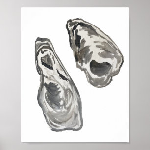 Oester Shell schilderij Poster