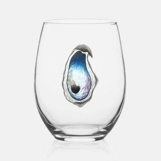 Oester Stemless wijnglas Wijnglas Zonder Voet (Voorkant)