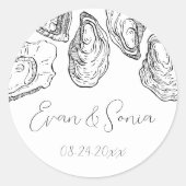 Oester Uitschelpfeest Stickers (Voorkant)