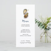 Oester Zeesparty Menu Kaart (Staand voorkant)