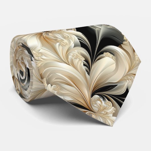 Oester & Zwart Stropdas (Opgerold)