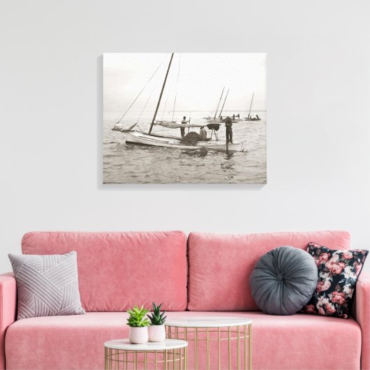 Oesterboten, 1903 canvas afdruk (Insitu (Woonkamer))