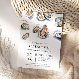 Oesterbranding Zomer Zeevruchten Bakken Cookout Kaart