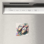 Oesterolieverfschilderij Bloemenkunst Magneet (Insitu (Vaatwasser))