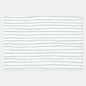 oesterpatroon van de Waterverf aan de kust Inpakpapier Vel (Voorkant 2)