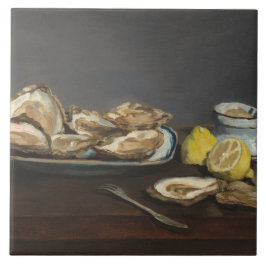 Oesters (door Edouard Manet) Tegeltje