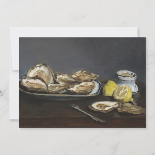 oesters | Édouard Manet (Voorkant)