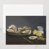 oesters | Édouard Manet (Voorkant / Achterkant)