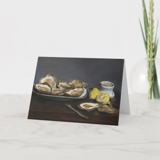 oesters | Édouard Manet Kaart (Voorkant)