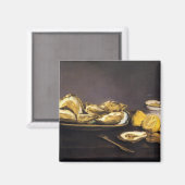 Oesters - Édouard Manet Magneet (Voorkant / Achterkant)