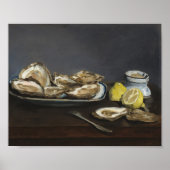 oesters | Édouard Manet Poster (Voorkant)
