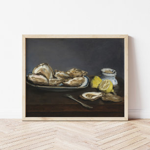 oesters Édouard Manet Poster