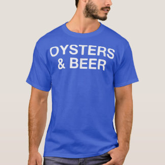 Oesters en bieren Funny Oyster Lover T-shirt