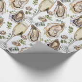 Oesters en champagne cadeaupapier (Hoek)