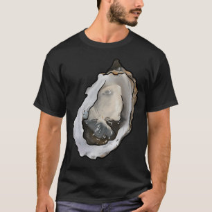 Oesters en parels in room t-shirt