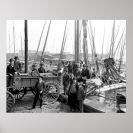 Oesters lossen poster