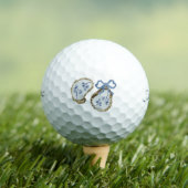 Oesters Met Blauwe Boog Golfballen (Insitu Shirt)