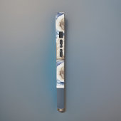 Oesters n Parels Blauw Grijs Tan Monogram Initiaal Case-Mate iPhone Case