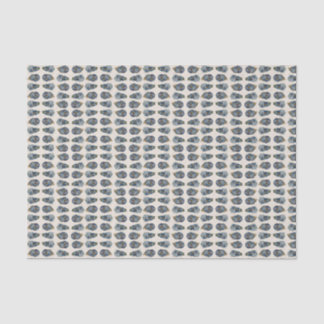 Oesters op halfdop tissuepapier 