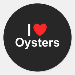 Oesters Ronde Sticker