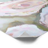 Oesters Schilderen Muur Print Pastel (Hoek)