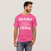 Oesters slurp nerd Schelpdieren Lover T-shirt (Voorkant volledig)