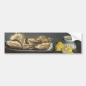 Oesters (van Edouard Manet) Bumpersticker (Voorkant)