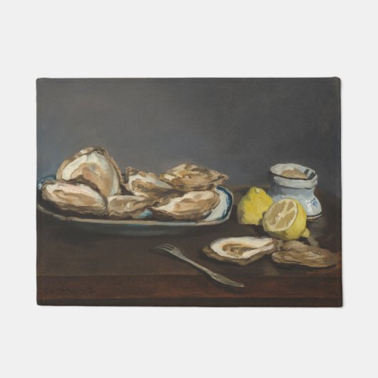 Oesters (van Edouard Manet) Deurmat (Voorkant)