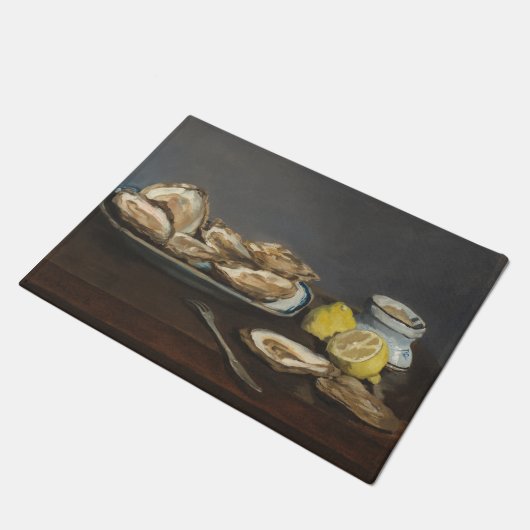 Oesters (van Edouard Manet) Deurmat (Schuin)