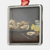 Oesters (van Edouard Manet) Metalen Ornament (Links)