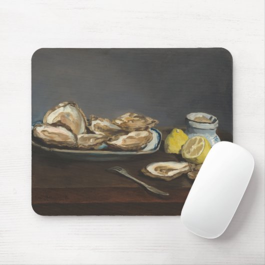 Oesters (van Edouard Manet) Muismat (Met muis)