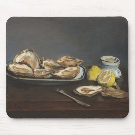 Oesters (van Edouard Manet) Muismat (Voorkant)