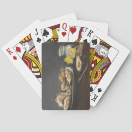 Oesters (van Edouard Manet) Pokerkaarten