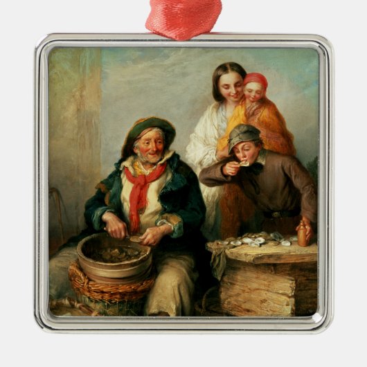 Oesters, Young Sir? Metalen Ornament (Voorkant)