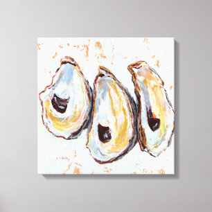 Oesterschelpen Canvas Afdruk