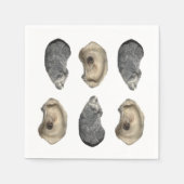 Oestershell servetten (Voorkant)