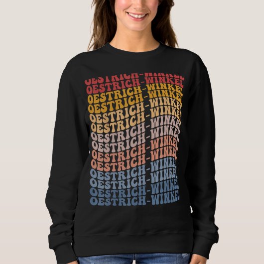 Oestrich-Winkel City Groovy Retro Trui (Voorkant)