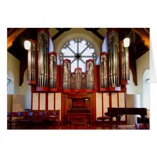 Oestroyed pipe organ, Merivale, Christchurch (Voorkant Horizontaal)
