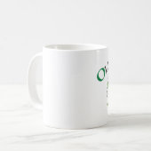 OET-Mok met onderste URL Koffiemok (Voorkant links)